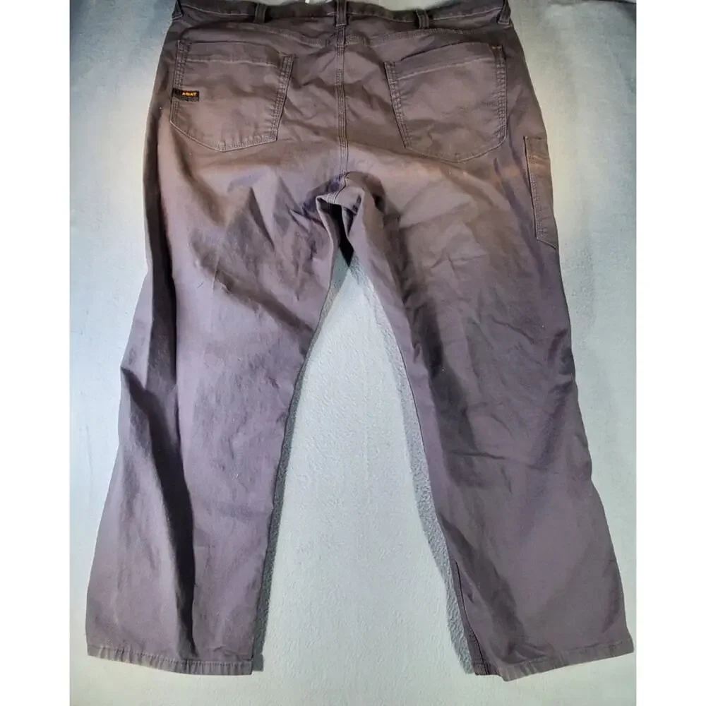 Ariat Rebar M4 Relaxed Straight Work Pants 44x29 Rebar Grey workwear durable